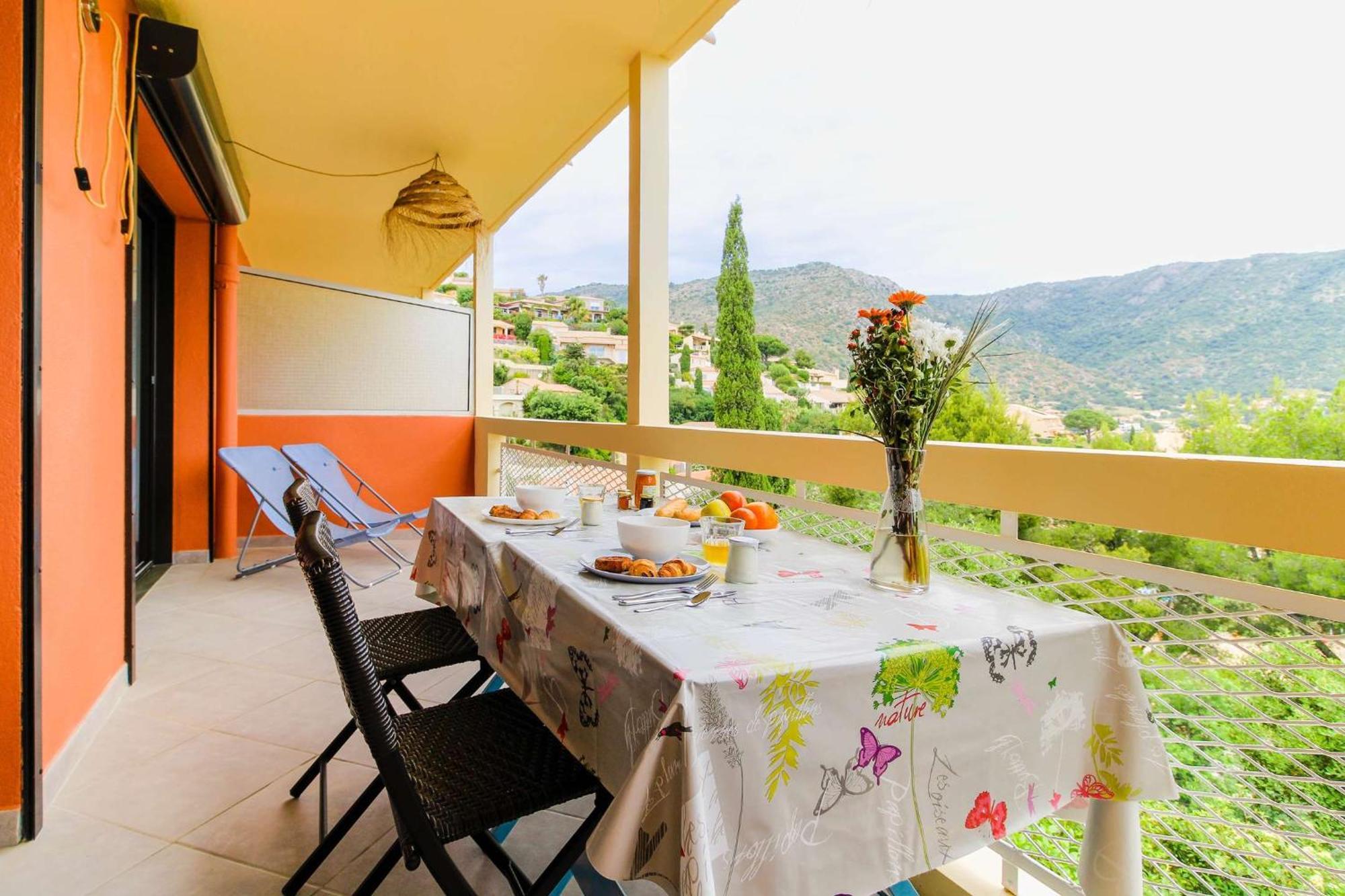 Select'Sohome - Appartement Pour 4 Personnes Avec Vue Mer A Saint-Clair ! - Zadig Le Lavandou Ngoại thất bức ảnh